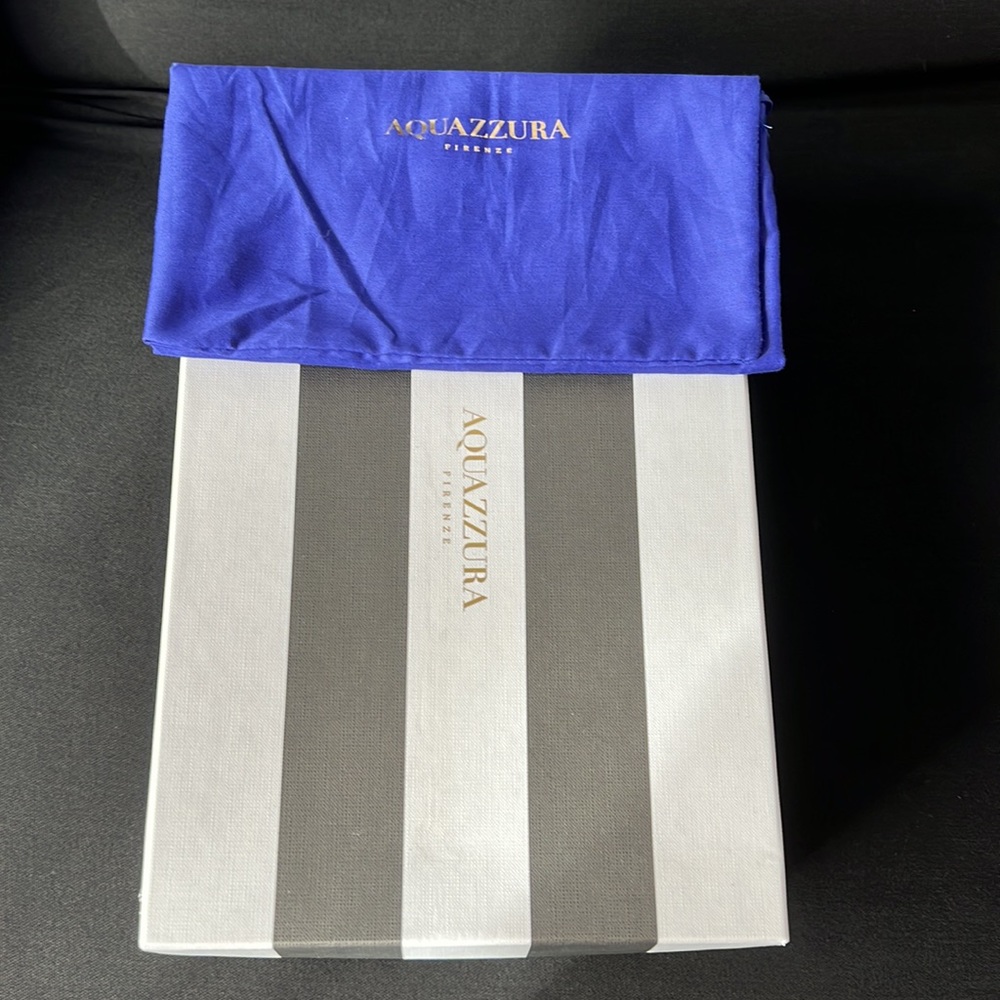 Aquazzura 105mm Tropicana Sandals Size 9 - Picture 8 of 8